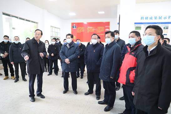 2022年2月21日,省委常委,统战部长隋忠诚来校视察 (3)
