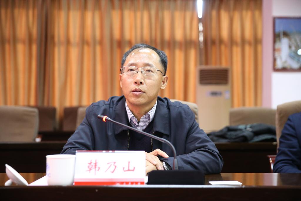 中国核工业建设股份有限公司领导来校开展科技创新与技